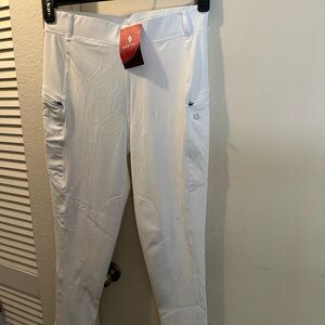 Women’s New White Pants Size XL